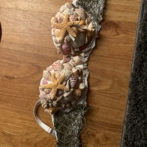 seashell mermaid bra